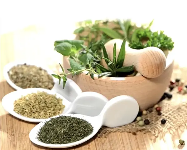 Kräuter und Vitamine